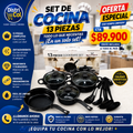 Set de Cocina 13 Piezas Royal Mark - Antiadherente